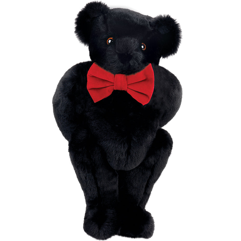 15 In. Classic Bow Tie Bear with Red Bow